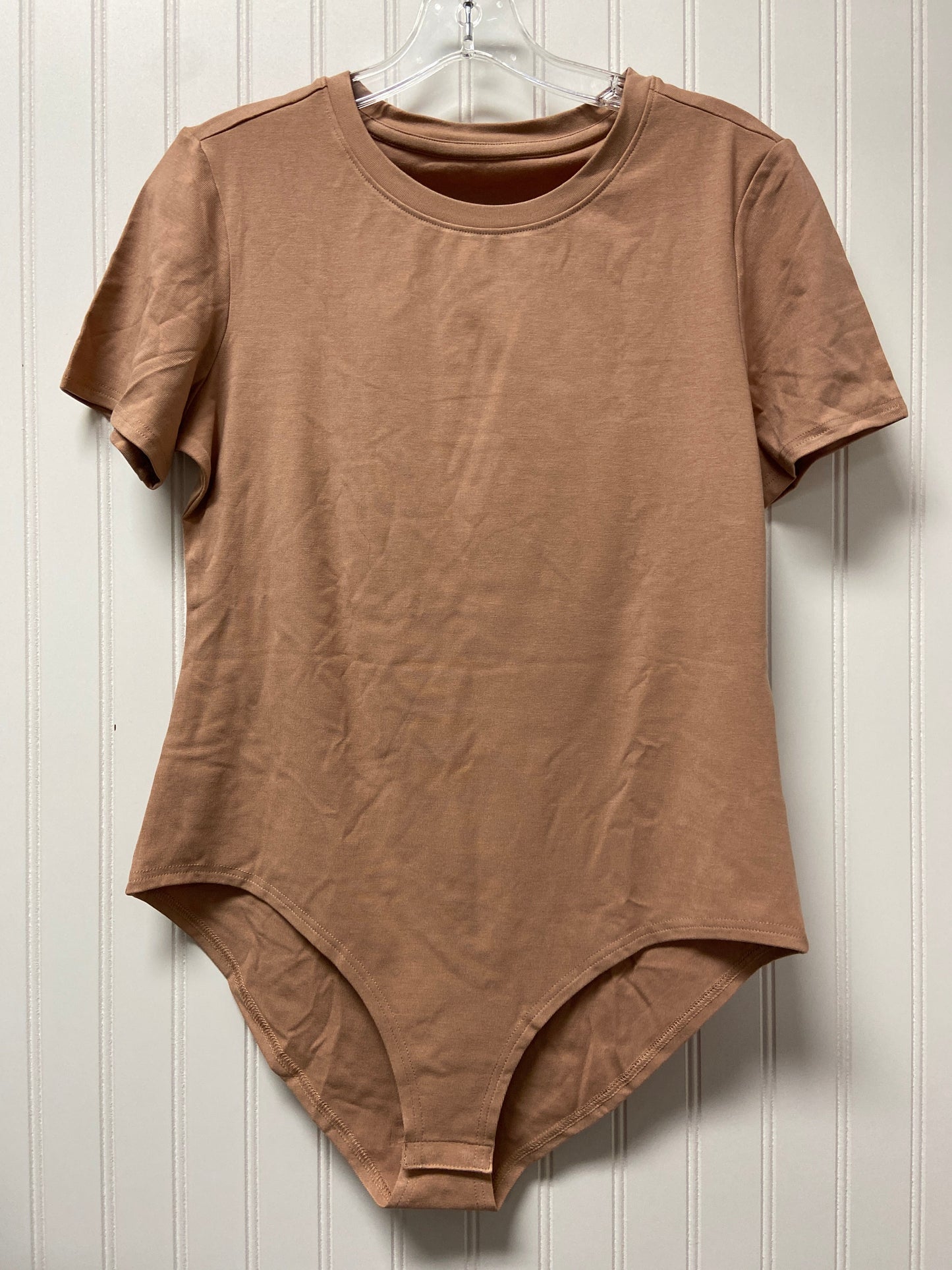 Tan Bodysuit Clothes Mentor, Size 1x