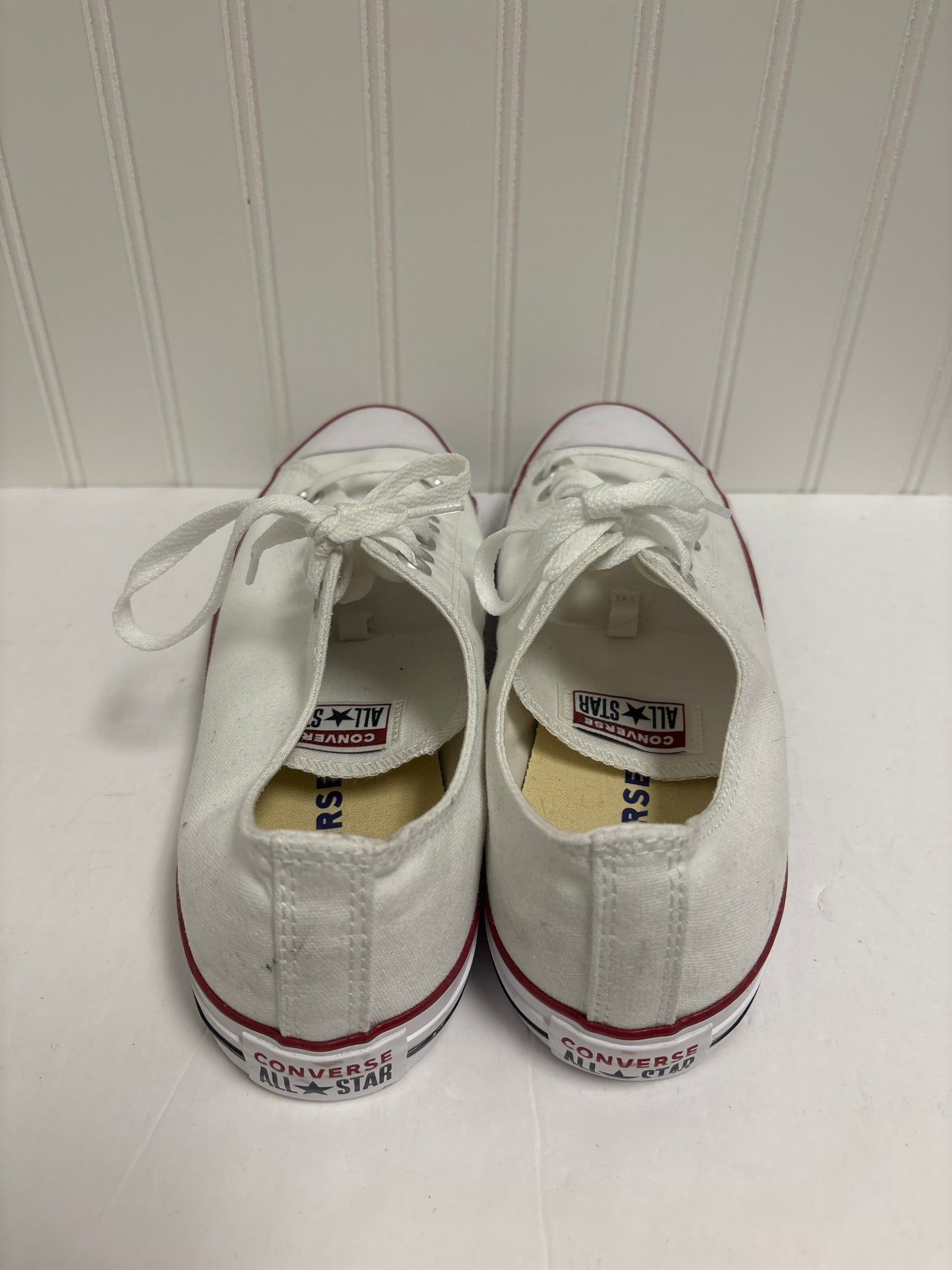 White Shoes Sneakers Converse, Size 10