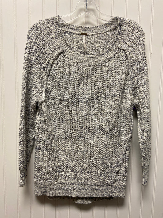 Blue & White Sweater Free People, Size Xs