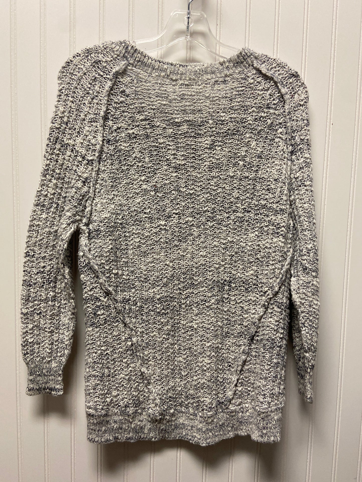 Blue & White Sweater Free People, Size Xs