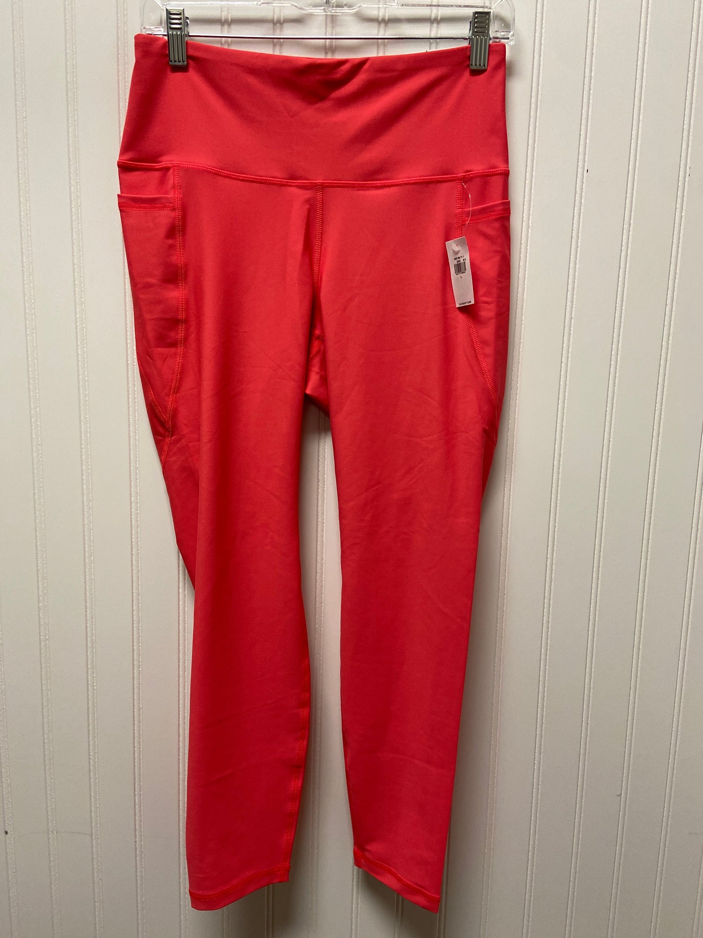 Pink Athletic Leggings Old Navy, Size L