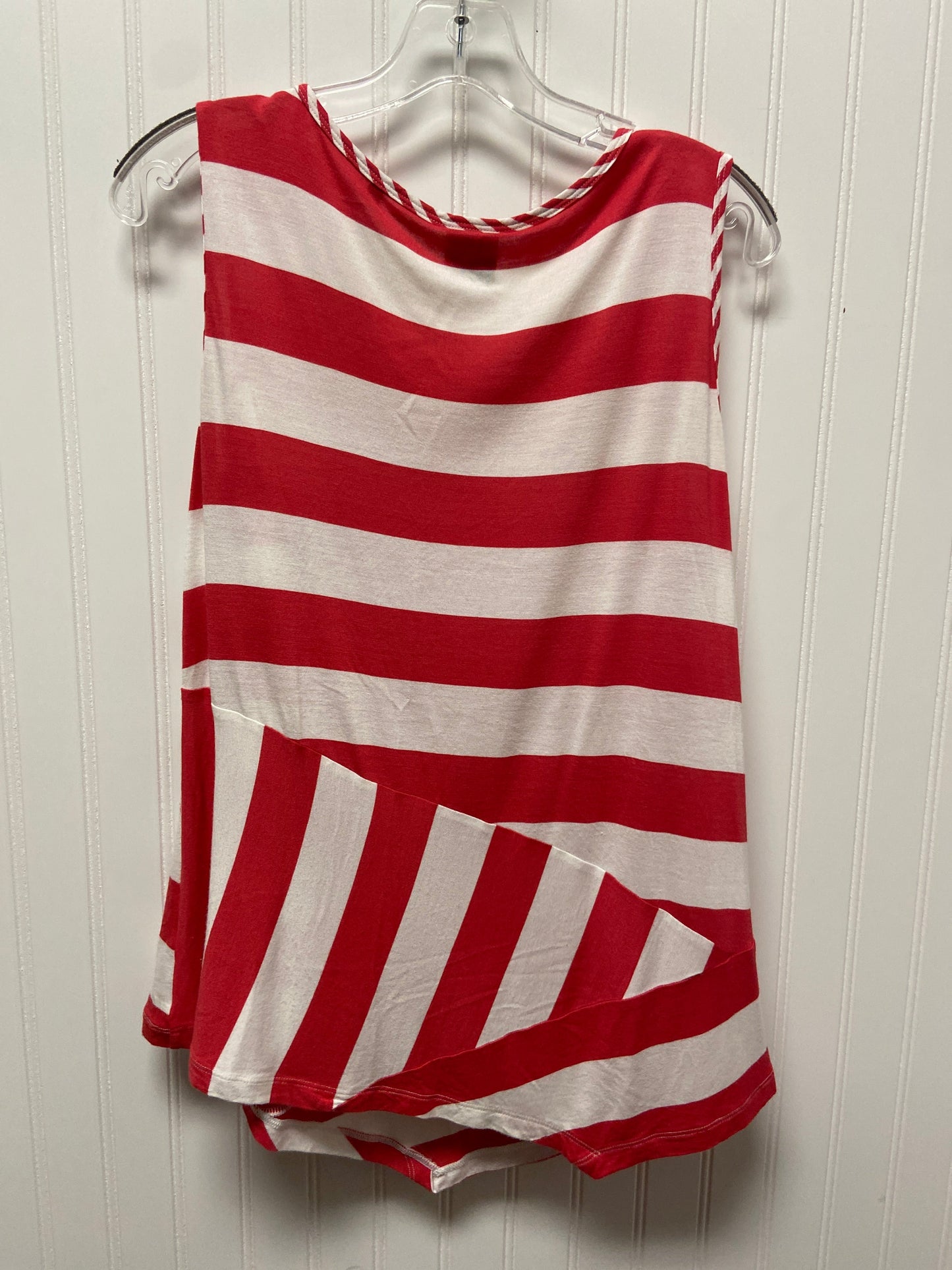 Striped Pattern Top Sleeveless Cabi, Size M