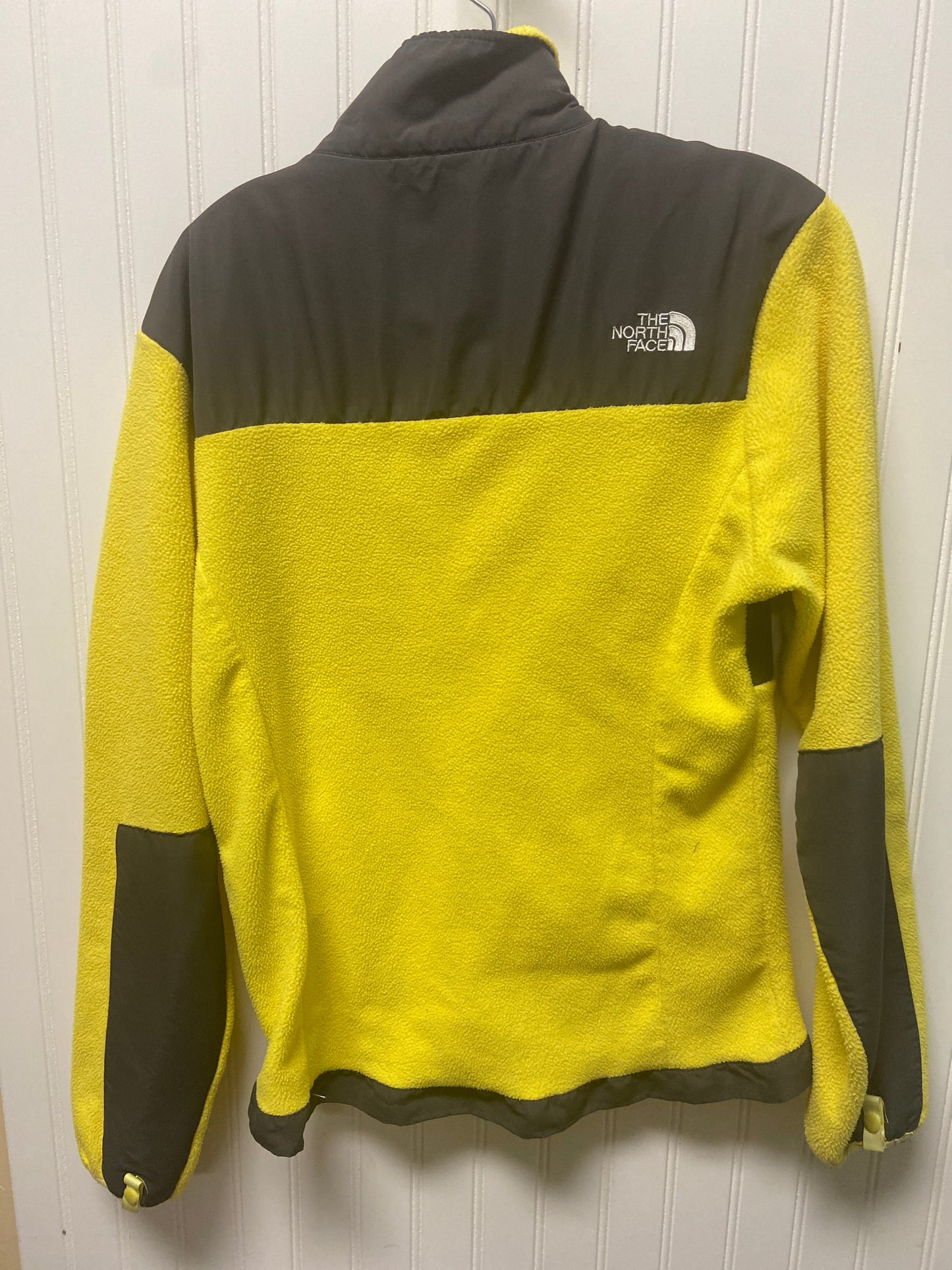 Jacket Fleece By North Face In Yellow, Size: M