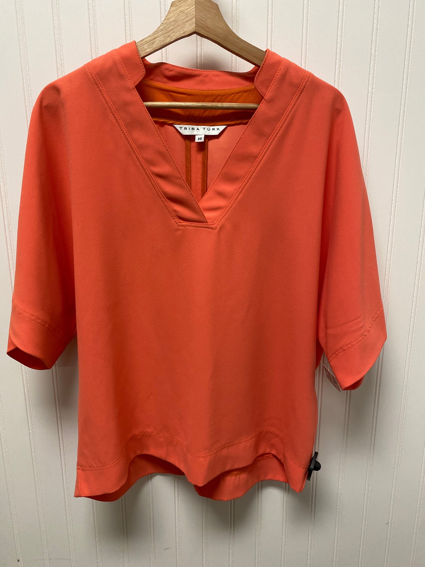 Top Short Sleeve Designer By Trina Turk  Size: M