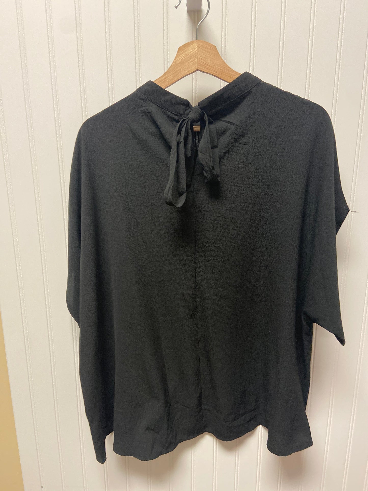 Black Top Short Sleeve Shein, Size 1x