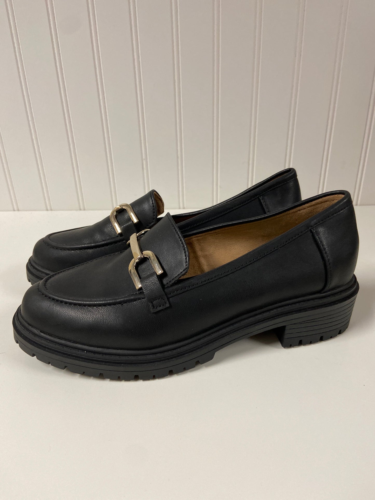 Black Shoes Flats Rachel Zoe, Size 8