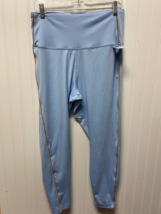 Blue Athletic Leggings Nike, Size 1x