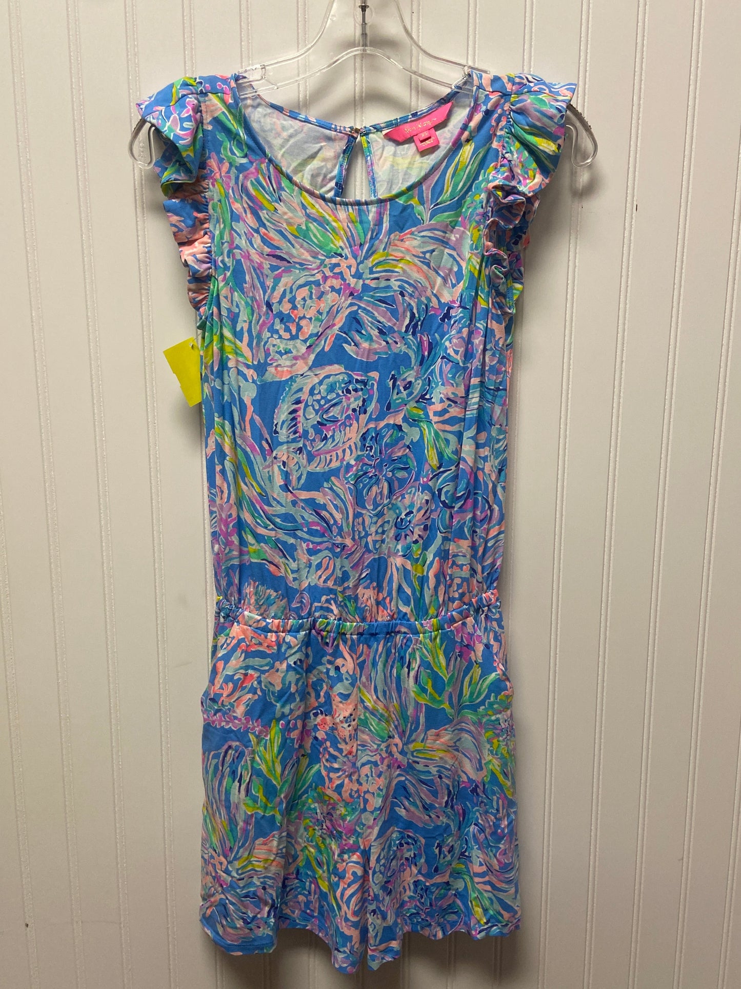 Romper Designer By Lilly Pulitzer In Blue, Size: Xs