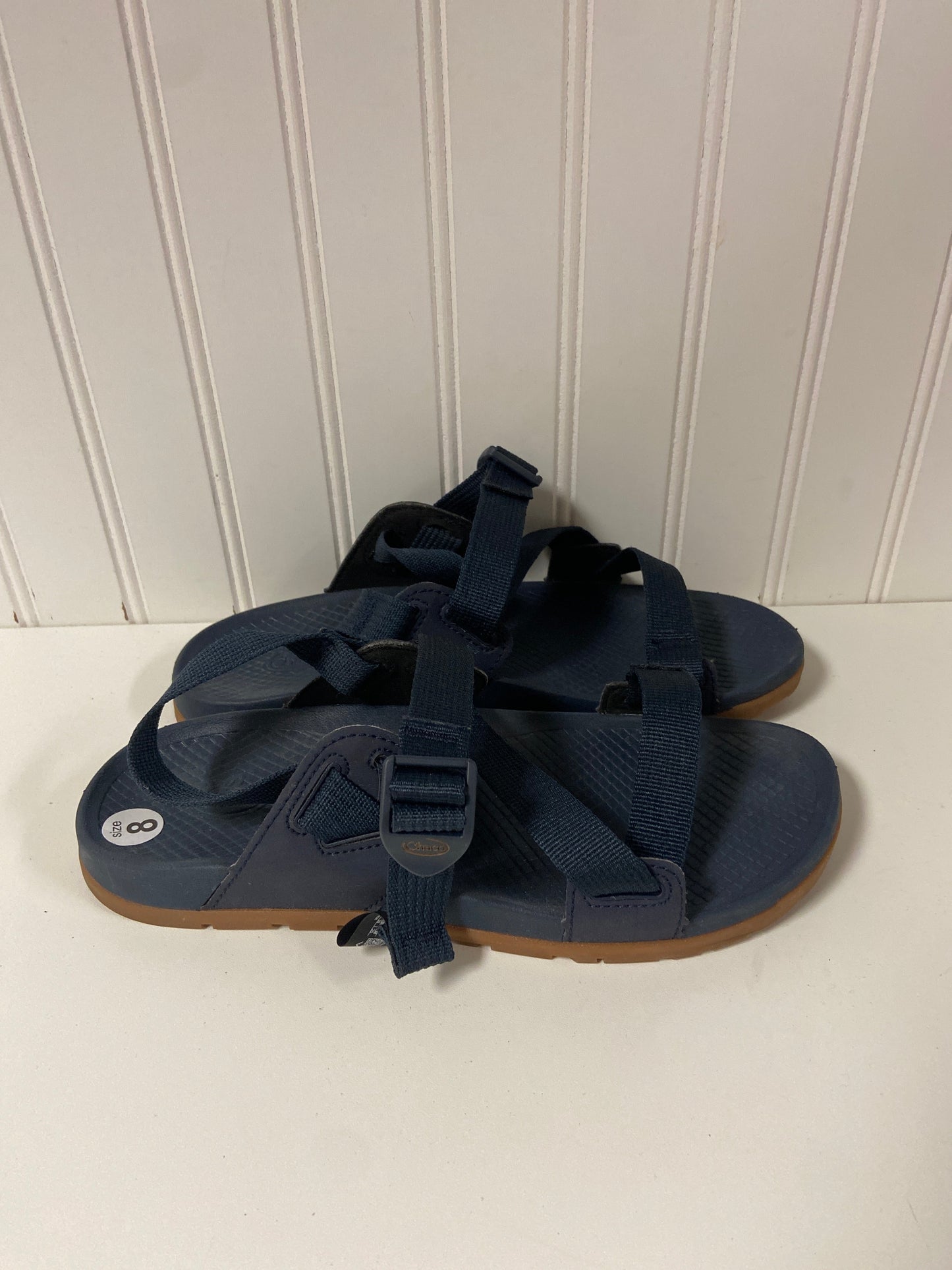 Sandals Flats By Chacos In Navy, Size: 8