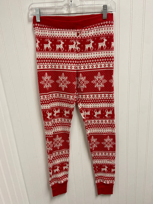 Pants Lounge By Old Navy In Red & White, Size: S