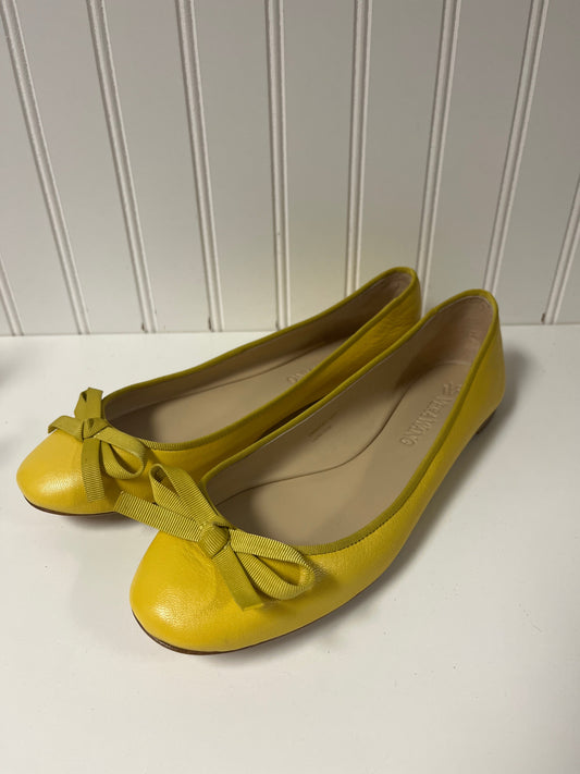 Shoes Designer By Vera Wang In Yellow, Size: 8.5