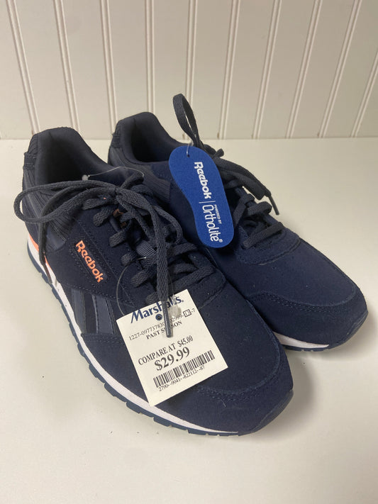 Shoes Sneakers By Reebok In Navy, Size: 8.5