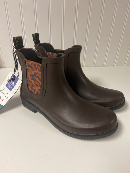 Boots Rain By Joules In Brown, Size: 7