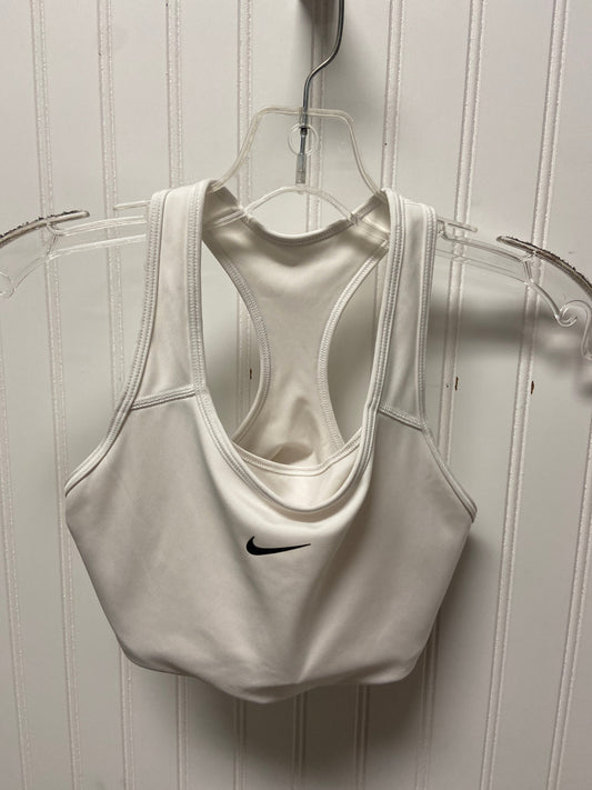 Athletic Bra By Nike In White, Size: S