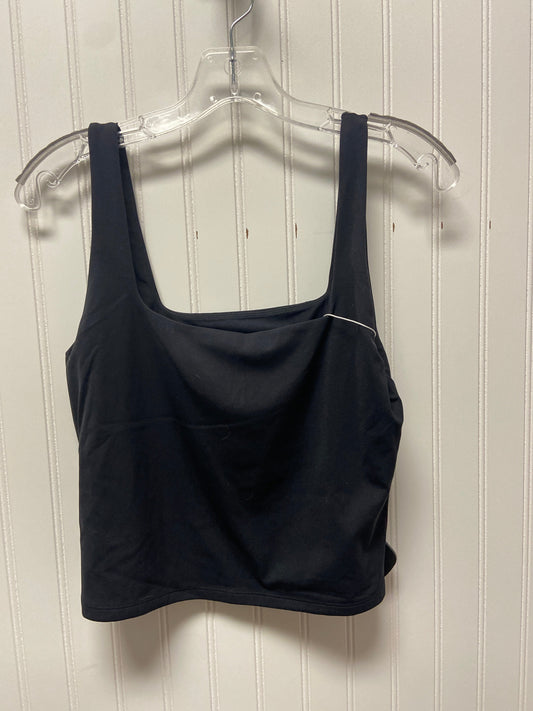 Athletic Tank Top By Clothes Mentor In Black, Size: L