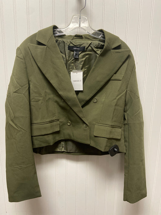 Blazer By Forever 21 In Green, Size: L