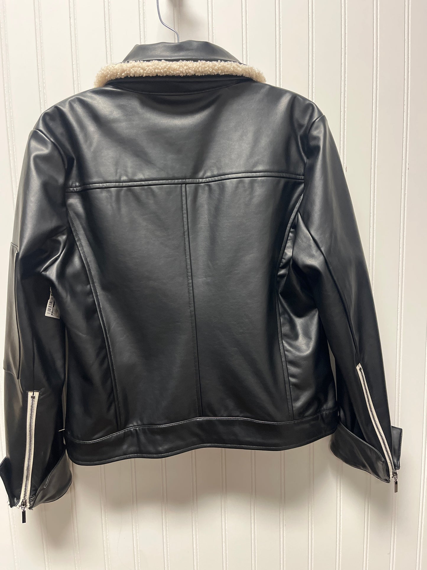 Jacket Leather By Lysse In Black, Size: M