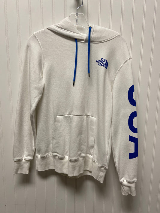 Sweatshirt Hoodie By North Face In White, Size: S