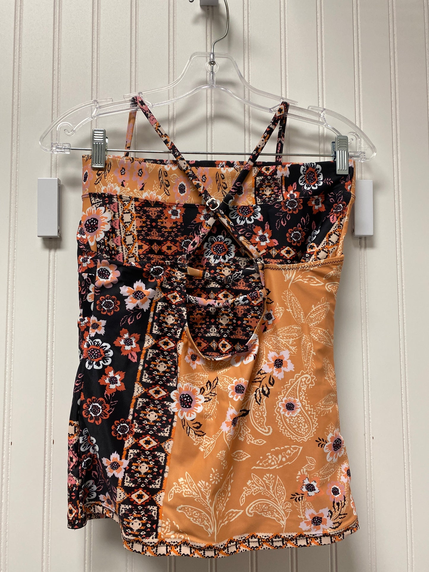 Orange Swimsuit 2pc Shein, Size S