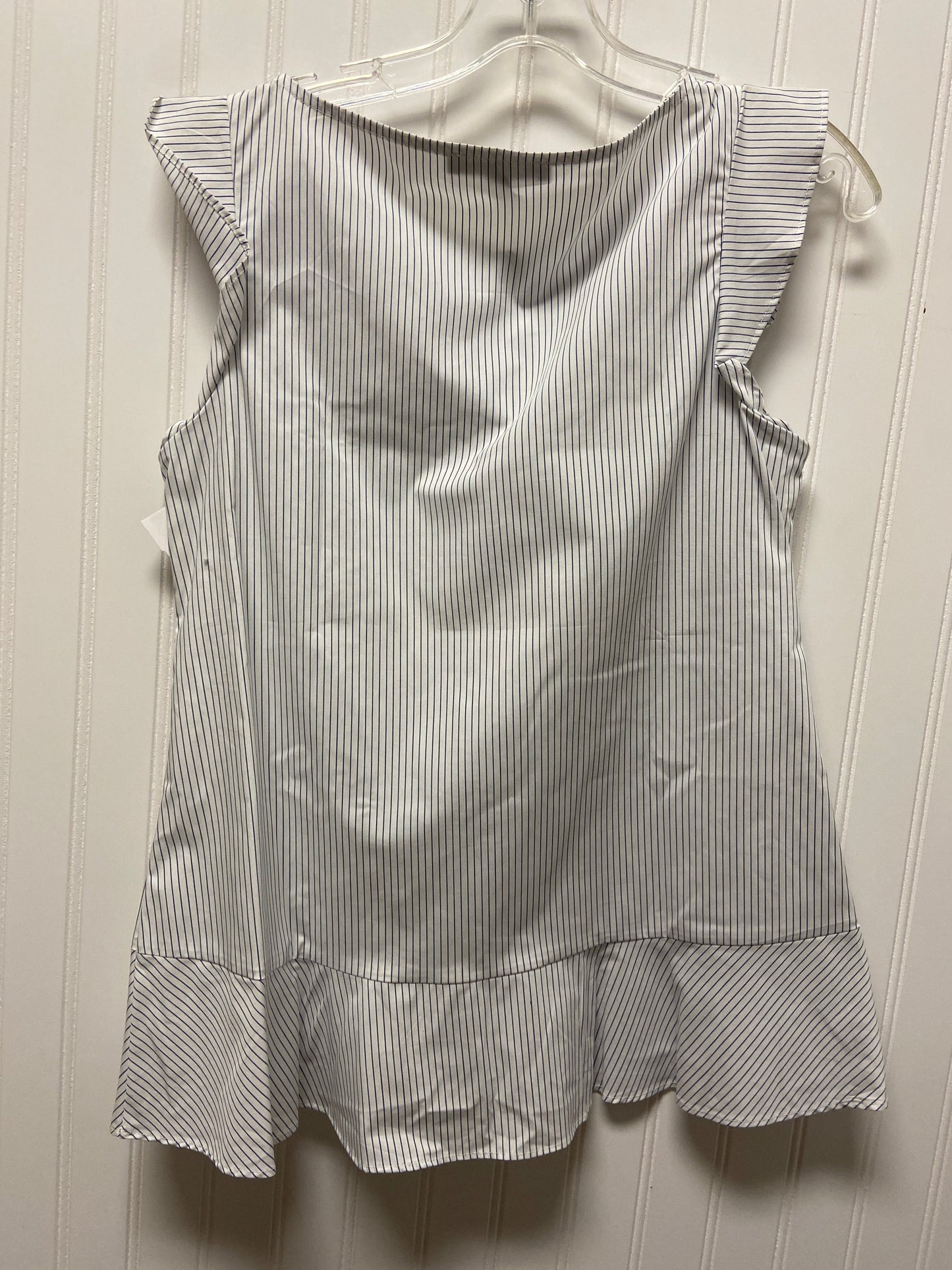 Striped Pattern Top Sleeveless Banana Republic, Size S