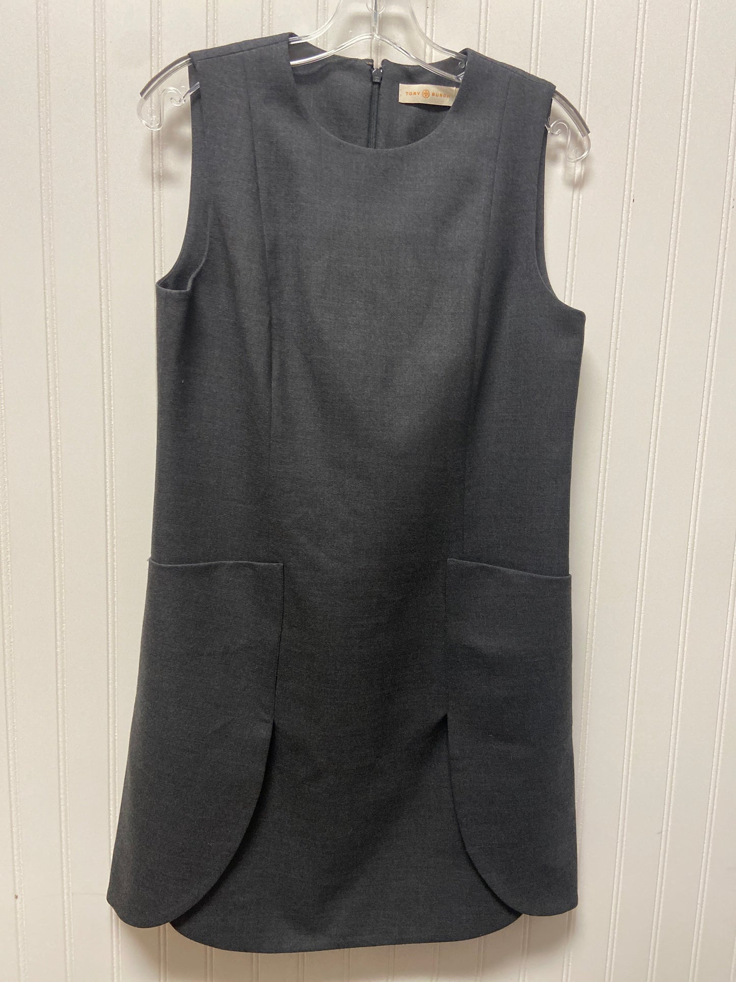 Grey Dress Designer Tory Burch, Size 4