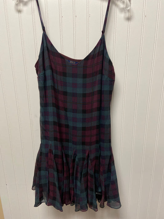 Dress Casual Short By Polo Ralph Lauren In Plaid Pattern, Size: S