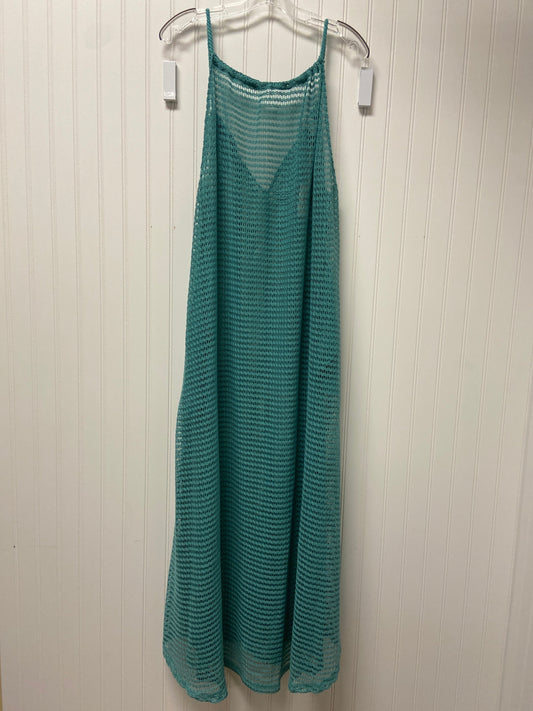 Teal Swimwear Cover-up Haute Hippie, Size Xl