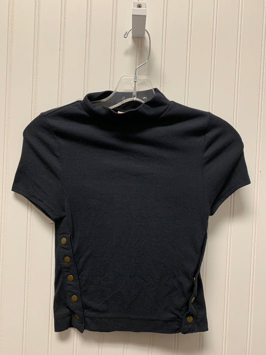 Navy Top Short Sleeve We The Free, Size Xs