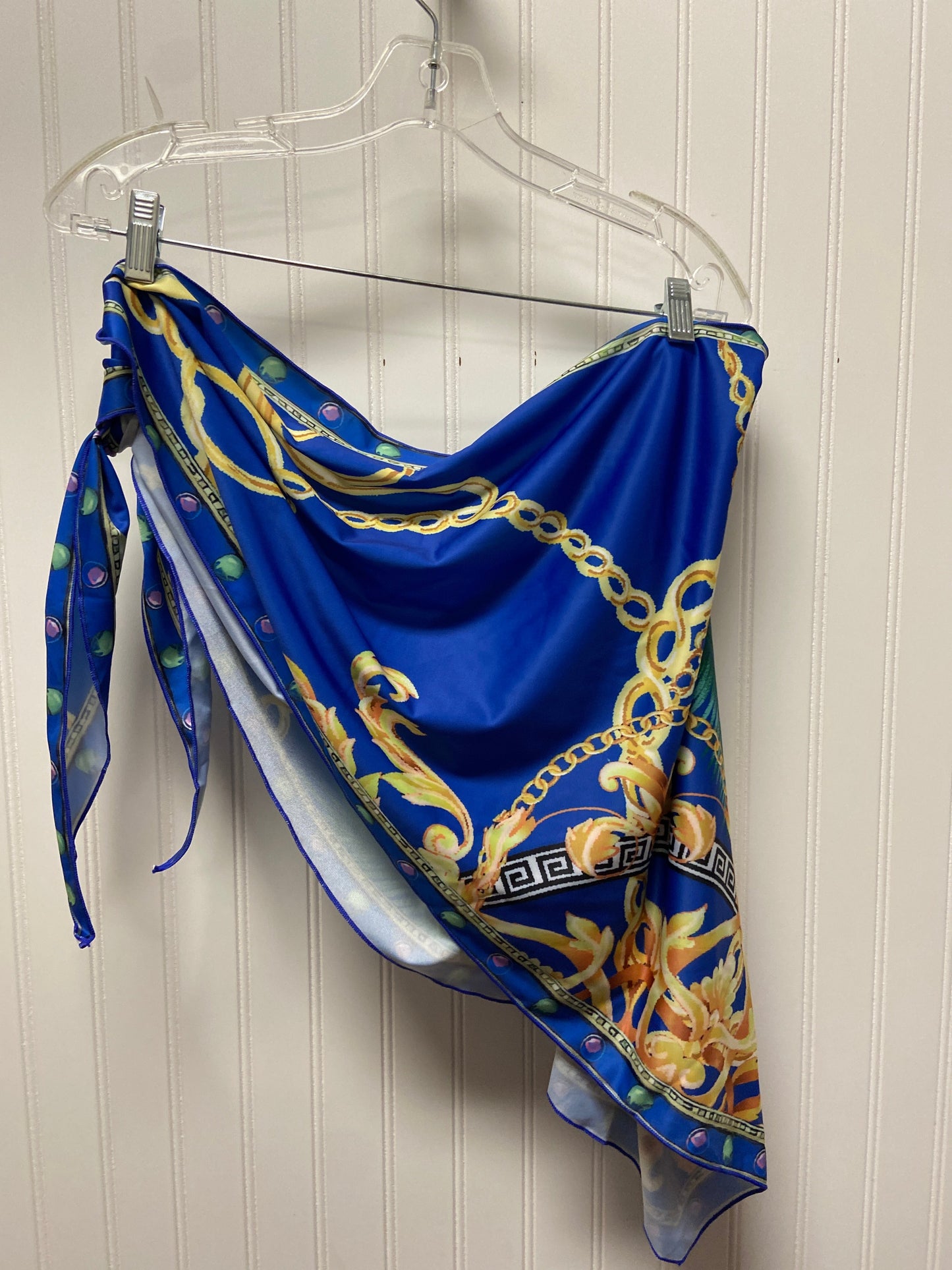 Blue & Gold Swimsuit 2pc Clothes Mentor, Size 1x