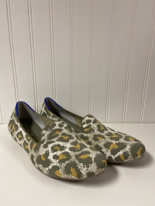 Animal Print Shoes Flats Rothys, Size 10.5