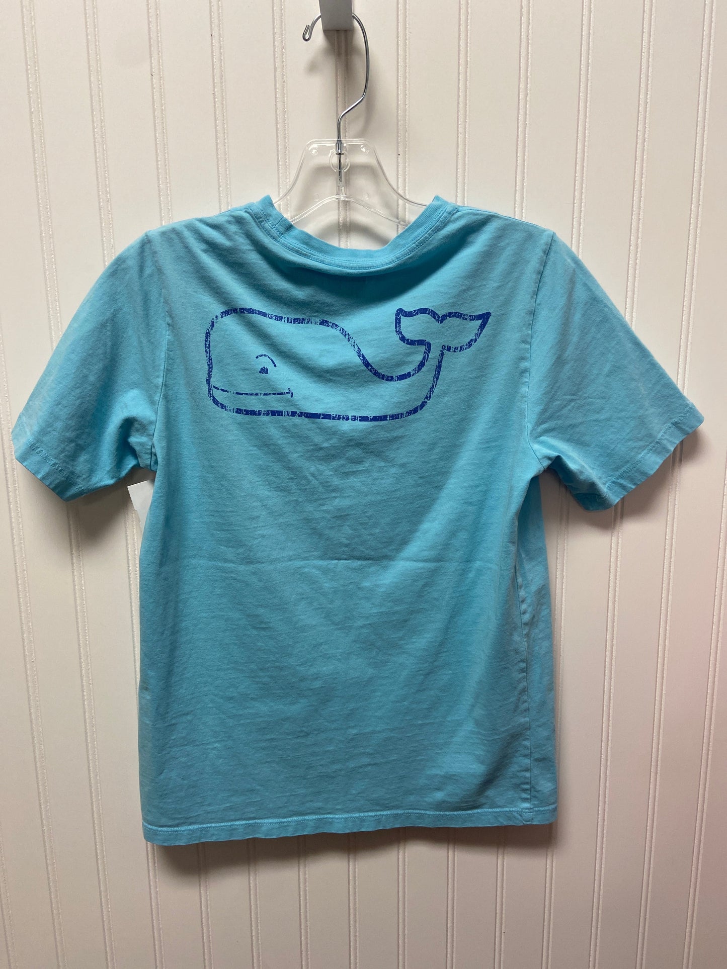 Blue Top Short Sleeve Vineyard Vines, Size M