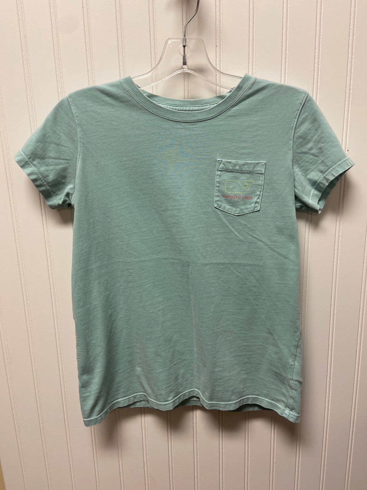 Green Top Short Sleeve Vineyard Vines, Size L