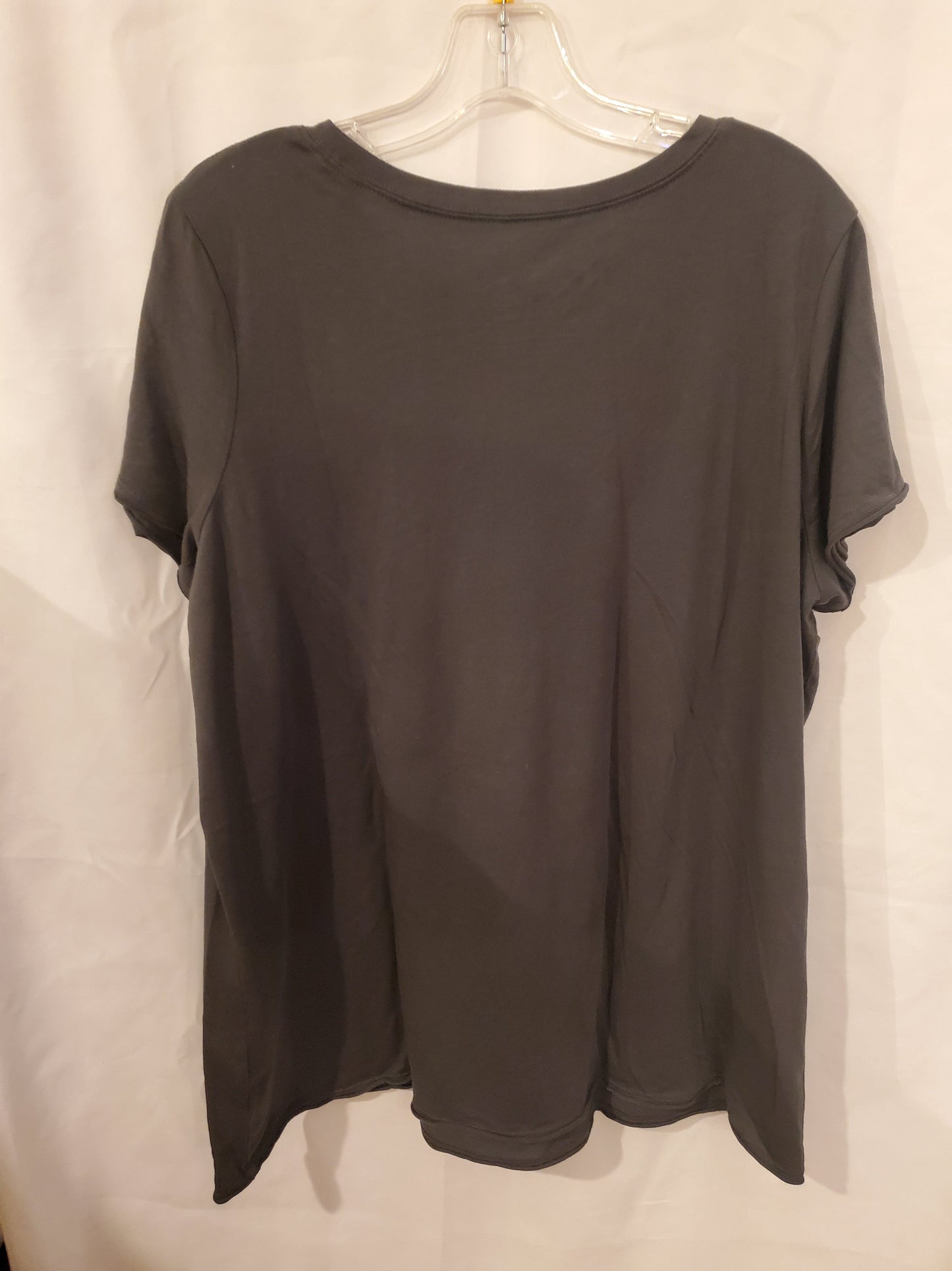 Grey Top Short Sleeve Torrid, Size 2x