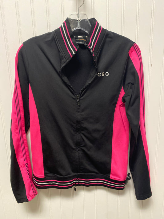 Jacket Other By Bcbgmaxazria In Black & Pink, Size: S