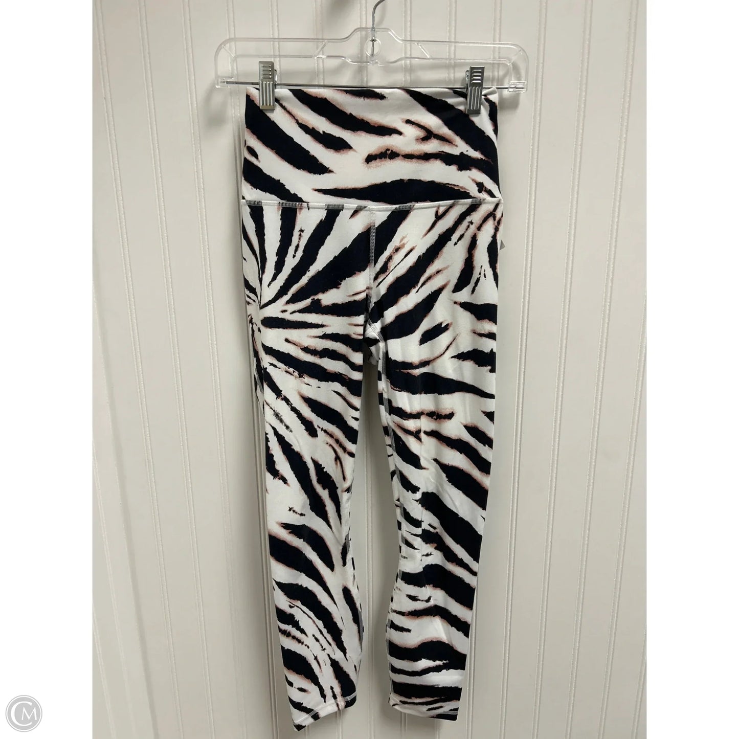 Athletic Leggings By Fabletics In Animal Print, Size: S