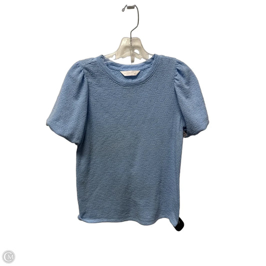 Top Short Sleeve By Lc Lauren Conrad In Blue, Size: S