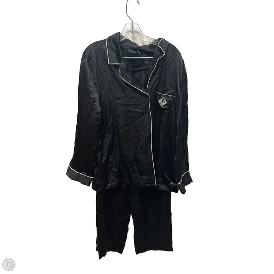 Pajamas 2pc By Lauren By Ralph Lauren In Black, Size: Xl