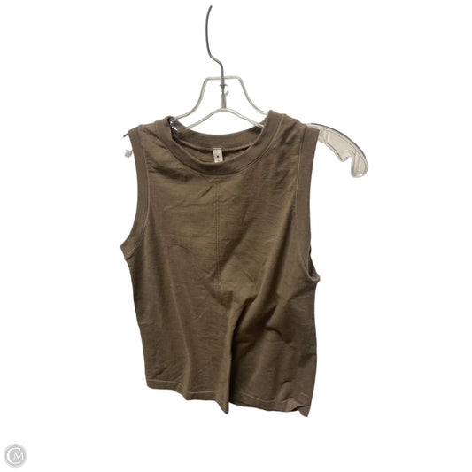 Athletic Tank Top By Athleta In Beige, Size: M