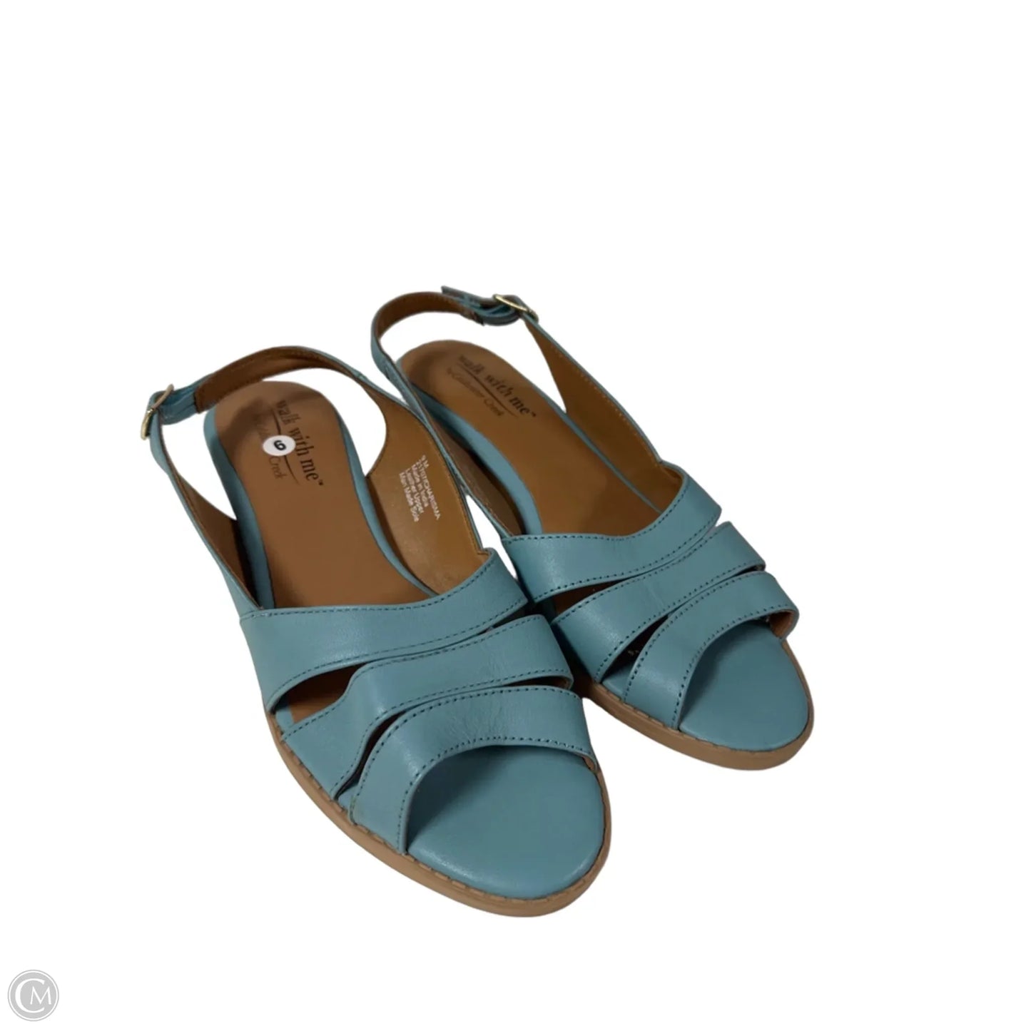 Shoes Heels Kitten By Coldwater Creek In Blue, Size: 9