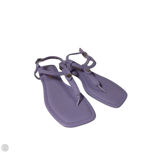 Sandals Flats By Dream Pairs In Purple, Size: 8