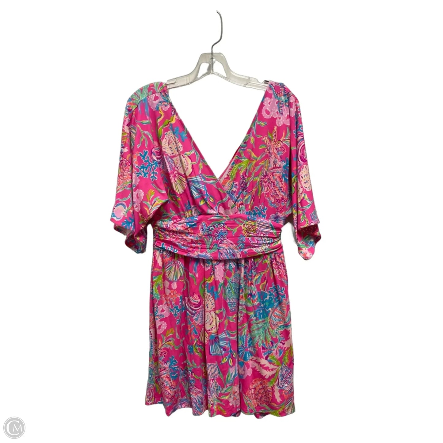 Dress Designer By Lilly Pulitzer In Blue & Pink, Size: S