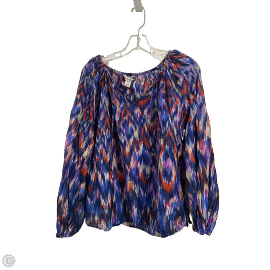 Top Long Sleeve By Tommy Bahama In Blue, Size: M