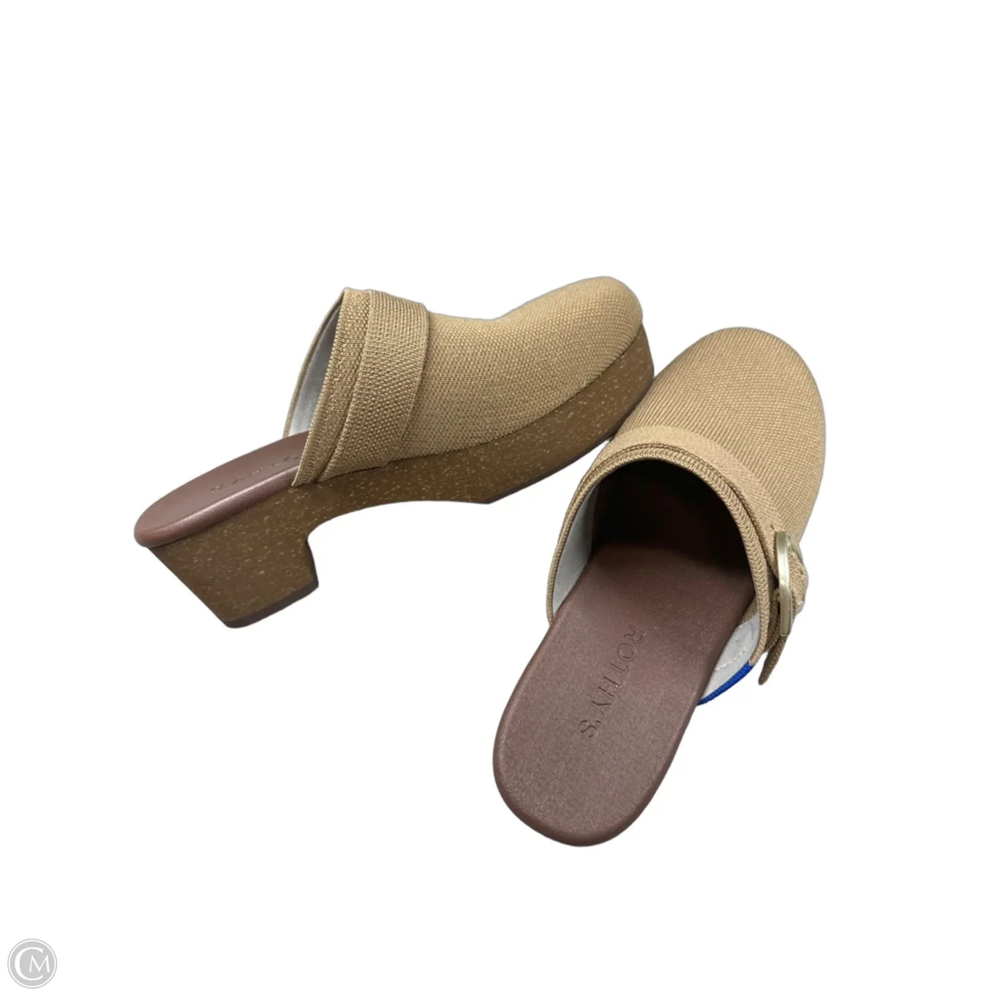 Shoes Heels Block By Rothys In Brown, Size: 7.5