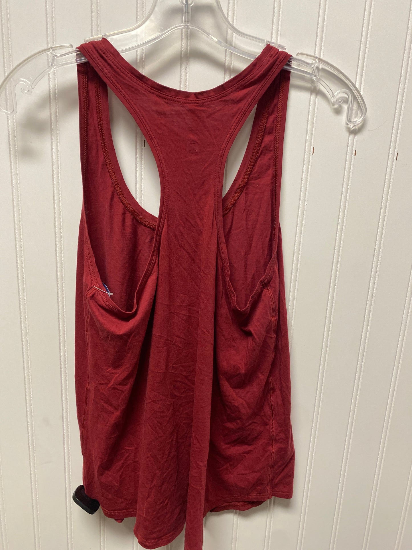 Athletic Tank Top By Lululemon In Red, Size: S