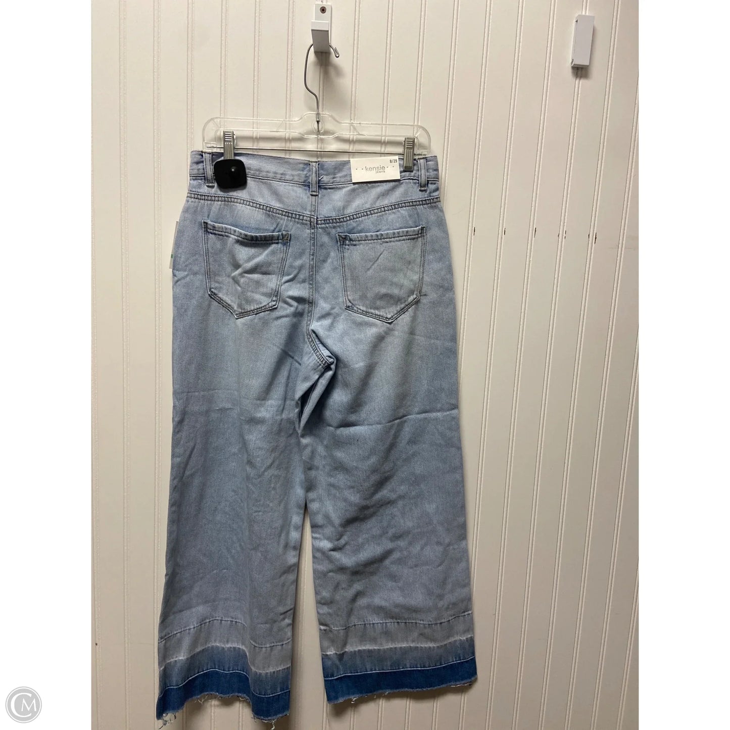 Jeans Straight By Kensie In Blue Denim, Size: 8