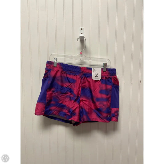 Athletic Shorts By Xersion In Blue & Pink, Size: Xl