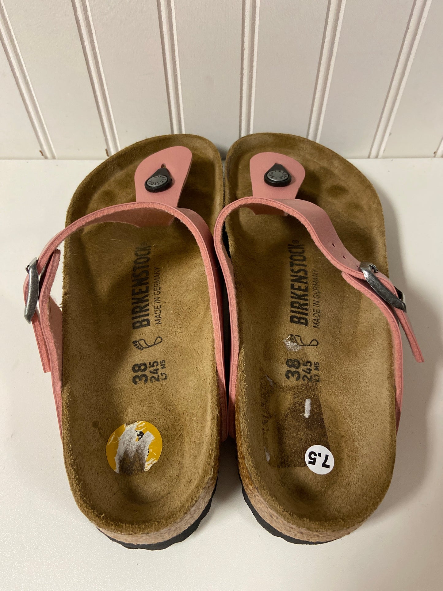 Shoes Flats By Birkenstock In Pink, Size: 7.5