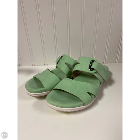 Sandals Flats By White Mountain In Green, Size: 6.5