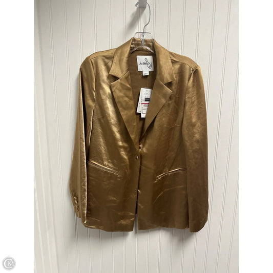 Jacket Other By Sam Edelman In Gold, Size: Xs