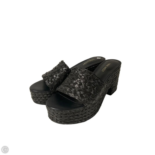 Shoes Heels Block By Nine West In Black, Size: 8